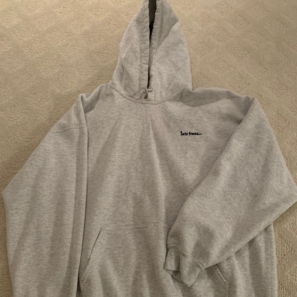 Iets frans hoodie grey Clearance
